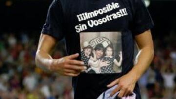 David Villa será sancionado con una multa de entre 2000 a 3000 euros por quitarse la camiseta en el encuentro ante la Real Sociedad.