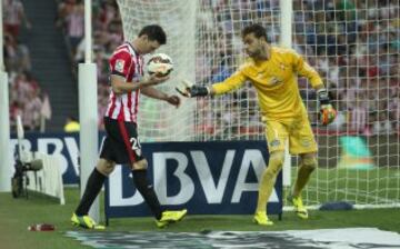 Aduriz y Sergio. 
