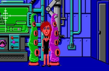 Maniac Mansion el primer juego en usar el motor SCUMM