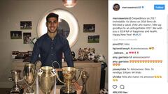 Los mensajes y las felicitaciones por Año Nuevo de los futbolistas