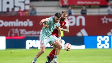 SPINA, ESTEBAN SAVELJICH, Real Murcia CF vs AT Madrid b, Primera RFEF, Liga regular, Estadio Nueva Condomina Enrique Roca, Murcia, Region de Murcia 09 de Enero 2024