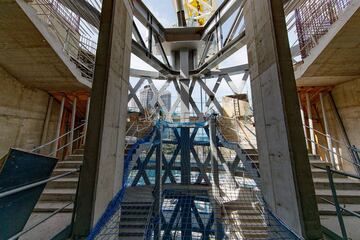 Nuevas imágenes: las obras del estadio Santiago Bernabéu avanzan a buen ritmo