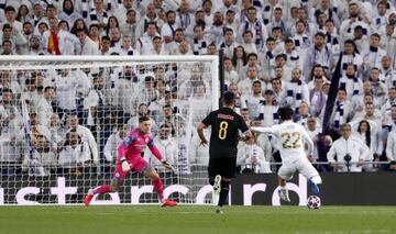Isco abri¨® el marcador y marc¨® el 1-0.