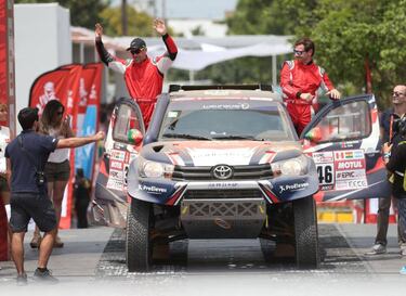 Villas-Boas withdraws from Dakar Rally after being hospitalised