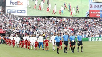 Una imagen del Real Madrid en la International Champions Cup en 2019.