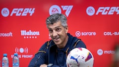 Imanol Alguacil, entrenador de la Real Sociedad