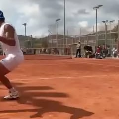 Con este cámara se ve mejor lo que es Nadal: puntazo ante Munar