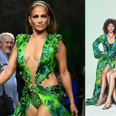 Las chicas de 'Élite' homenajean el icónico vestido verde de Jennifer López