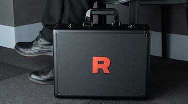 Become a member of Pokémon’s Team Rocket with official Pokémon apparel and an awesome card game case