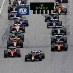 Alonso gana un puesto y Sainz pierde dos por límites de pista