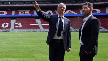 "Lo perfecto para Simeone y el club sería extender el vínculo"