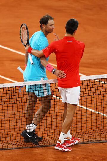 Rafael Nadal y Novak Djokovic