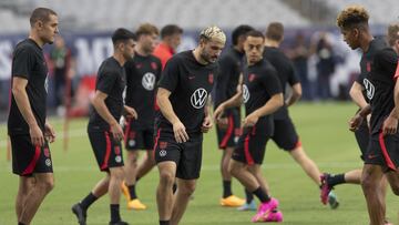 during the United States National (USA) Team training, prior to the Friendly match against the Mexican National (Mexico), at Universidad de Phoenix (State Farm Stadium) of April 18, 2023.
<br><br>
durante el entrenamiento de la Seleccion nacional de Estados Unidos (USA) , previo al partido Amistoso contra la Seleccion de Mexico (Seleccion Mexicana), at Universidad de Phoenix (State Farm Stadium) of April 18, 2023.