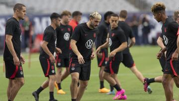 during the United States National (USA) Team training, prior to the Friendly match against the Mexican National (Mexico), at Universidad de Phoenix (State Farm Stadium) of April 18, 2023.

&lt;br&gt;&lt;br&gt;

durante el entrenamiento de la Seleccion nacional de Estados Unidos (USA) , previo al partido Amistoso contra la Seleccion de Mexico (Seleccion Mexicana), at Universidad de Phoenix (State Farm Stadium) of April 18, 2023.