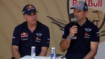 Carlos Sainz y Cyril Despres. 