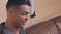 La reacción de Cristiano Ronaldo al conocer a su versión de LEGO