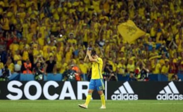 Ante Bélgica en la Euro 2016, Zlatan jugó su último partido con la casaca de los nórdicos.