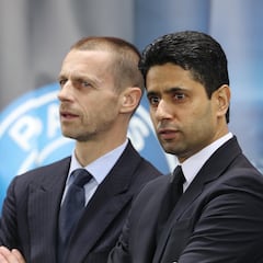 Al Khelaïfi manda un recado a la Superliga: “Los acontecimientos lamentables de abril de 2021...”