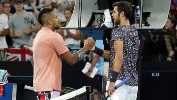 Khachanov defiende a Kyrgios: "Es una buena persona"