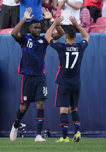 Jordan Siebatcheu fue el héroe para Estados Unidos tras marcar de cabeza en el minuto 88’, ya en el ocaso del partido.