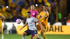 Tigres (1-1) Cruz Azul: goles, resumen y resultado