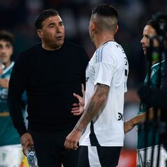 El lío Almirón-Robles siguió tras el partido: esto dijeron los técnicos sobre el altercado