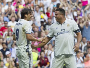 Morientes y Ronaldo.