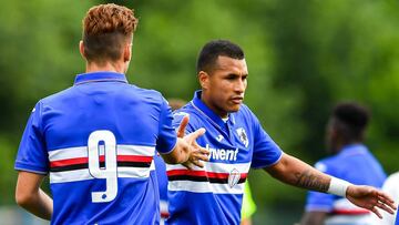 Jeison Murillo anota en su primer partido con Sampdoria