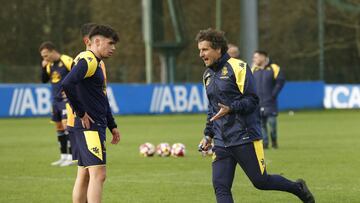 Entrenamiento Deportivo de La Coruña. Idiakez Pablo Muñoz