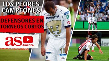 Los 7 peores campeones defensores en Torneos Cortos