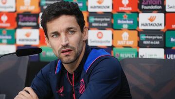 Jesús Navas, en sala de prensa.