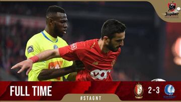 El Stándard de Liége no pudo con el último lugar de la tabla de los play-offs y cayó 3-2 ante el Gent en casa.