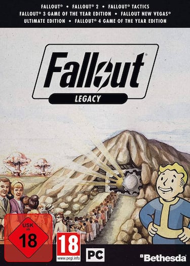 Amazon filtra Fallout Legacy Collection, un pack con 6 juegos de la saga