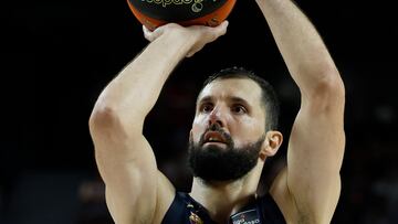 Nikola Mirotic, durante el tercer partido de la final de la Liga Endesa.