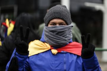 El aforo del estadio Germán Becker en Temuco será lleno en su mayoría por hinchas colombianos.