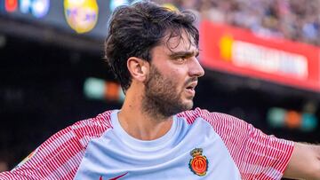 Grenier con la camiseta mallorquinista