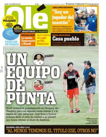 Portadas de la prensa mundial