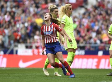 El fútbol femenino llena el Wanda Metropolitano