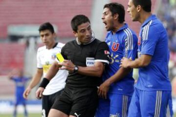 06 de abril del 2014: En un vibrante encuentro, Colo Colo venció a Universidad de Chile por 1 a 0, con autogol de Roberto Cereceda. De paso, rompió una sequía de 5 años sin ganarle a la U en condición de visita.