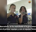 Internet arde por viaje del Barça: las mujeres en 'turista' y hombres en business