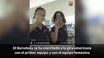 Internet arde por el viaje del Barça: las mujeres en 'turista' y los hombres en business