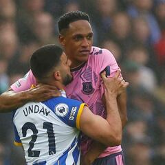 Dyche, complacido con el regreso de Yerry Mina: “Lo hizo bien”