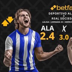 Deportivo Alavés vs. Real Sociedad: horario, dónde ver, pronósticos y clasificación