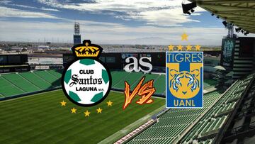 Santos vs Tigres (1-1): Resumen del partido y goles