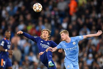 Modric y De Bruyne.