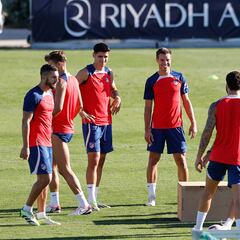 El Atlético más español de los últimos ocho años