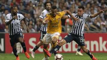 Monterrey vs Tigres en Concacaf. 