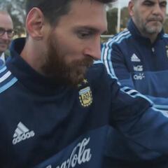 Messi desata la locura en Australia con su selección