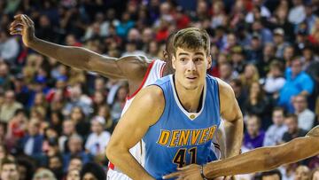 Juancho hace su primer partido de matrícula de honor en la NBA