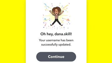Snapchat te dejará cambiarte tu nombre de usuario con una condición